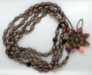 Long Lily - peacock pearls