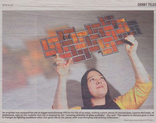 Derby Evening Telegraph Jan 2011
