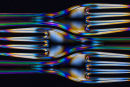 Three forks.