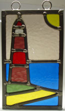 Lighthouse Window Hanging.