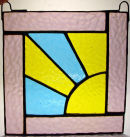 Sunset Window Hanging.