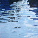 REFLECTIONS FROM A NORTHERN PORT I100 x 100 cms