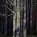 WOOD III30 x 30 cms.
