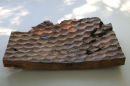 Burr Oak faceted vessel