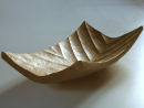 Carved Oak Chevron vessel
