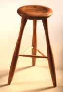 A turned stool