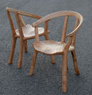 Two Ash chairs