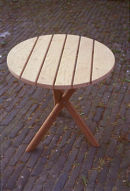 Oak outdoor table