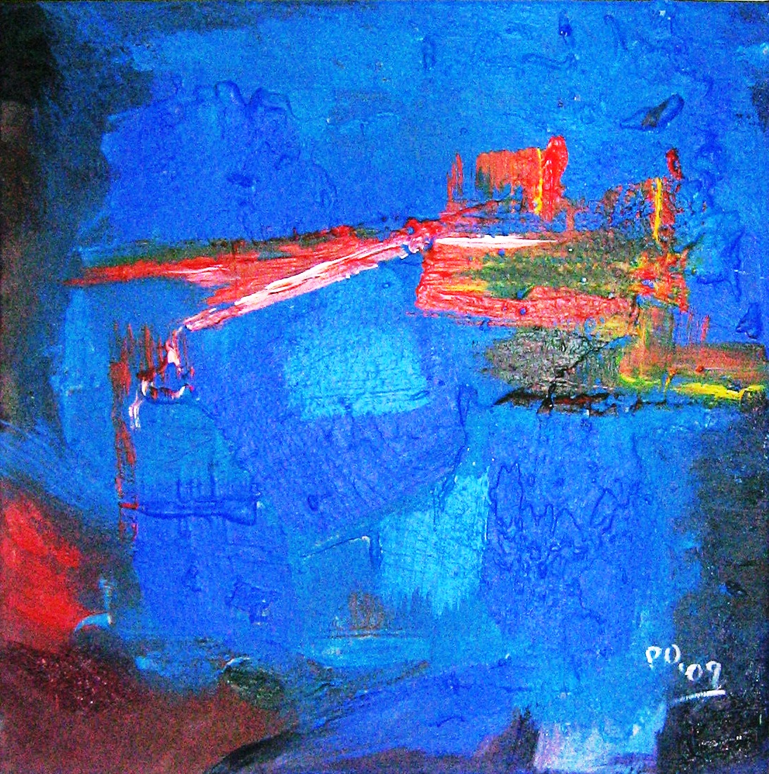 Jazz, Oil on Canvas by Patricia Ogundero