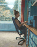 girl at the computer