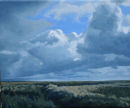 storm clouds over winter hill
