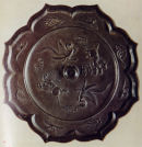 Traditional Japanese metal Mirror