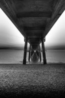 Deal Pier Monochrome
