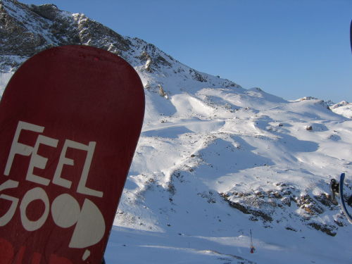 My snowboard