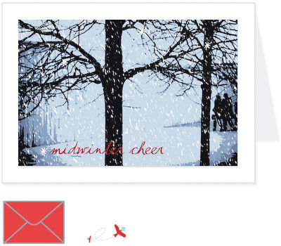 Trees in Snow<br>Midwinter Cheer