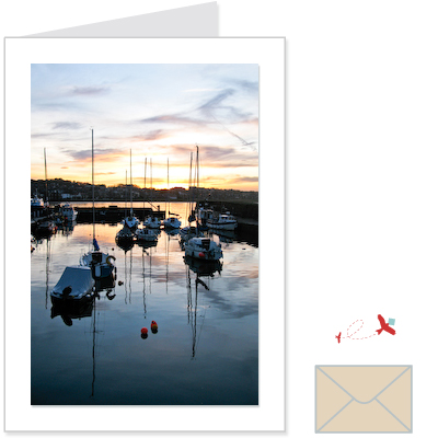 harbour sunset<br>ELNB:1003