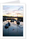 harbour sunset