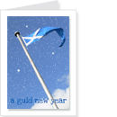Scottish Flag'A Guid New Year'