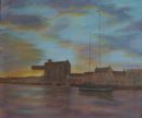 Granary and Albatross at Dawn