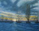 Wintry sun