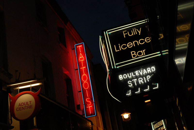 Street Scene in Soho