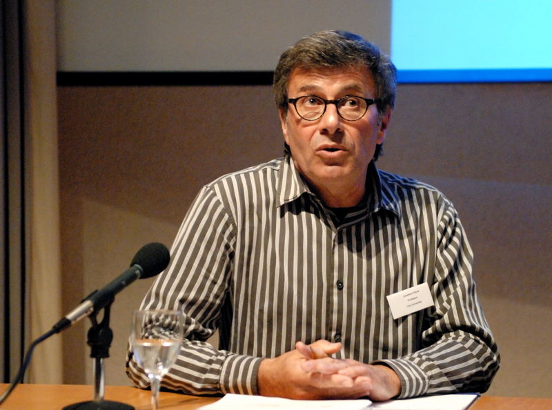 Professor Jonathan Elford of City University speaking at the Naz Project London Dare to Speak Conference   