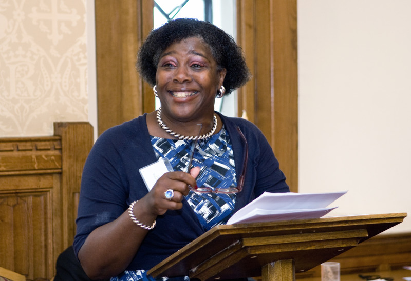 Meryl Shepherd speaking at the launch of Jane Lane's book at the House of Lords