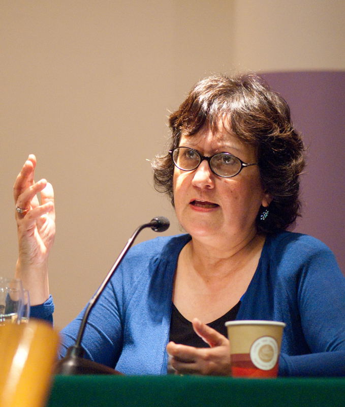 Yasmin Alibhai-Brown speaking at the Race Equality Foundation's Annual Stronger Families Stronger Communities Conference
