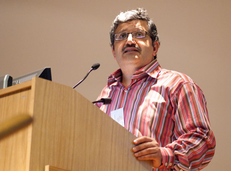 Jabeer Butt, Chair of the Race Equality Foundation, speaking at the Annual Stronger Families Stronger Communities Conference  