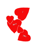 I love you hearts
