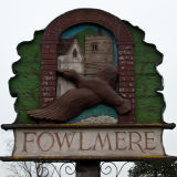 Stall at Fowlmere Farmers' Market, 12 February 2011