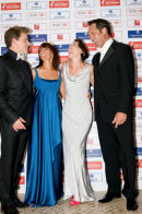 Annie & Ben Shephard, Debbie & David Seaman.