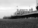 A black and white photograph of the famouse Brighton Pier.Jpg