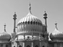 Brighton Pavillion Sussex southeast England photographed in monochrme.Jpg