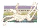 happy dog card 6 x 4"