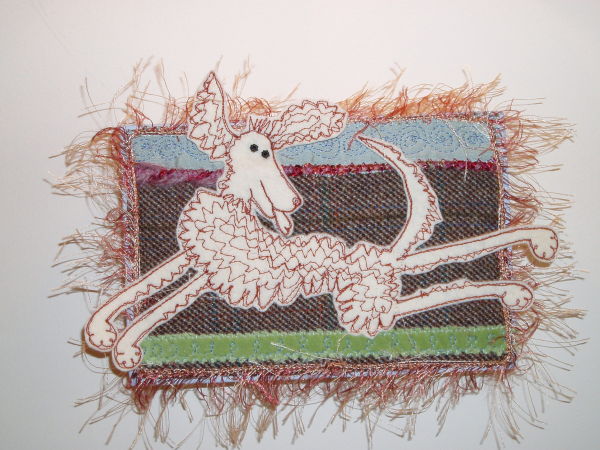 laughing dog