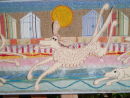 Wet dogs and sandy paws(detail 2)