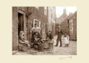 'Girls Skaning Mussels'