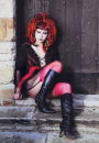 Girl With Red Eyes