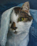 Cleo. A commission.Pastel.