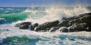 Atlantic Surf , Seascape21x42 Available