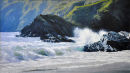 Lantic Bay , Seascape, 28x48