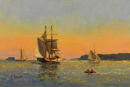 Sunrise Priory Bay 4x6inch sold