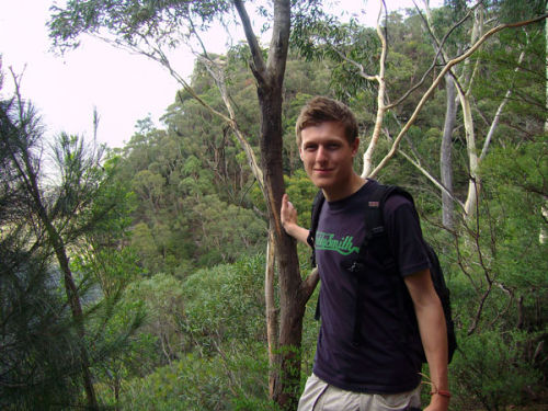 Me at the Blue Mountains National Park in Australia. Photo credit: Lizzie Burson-Thomas